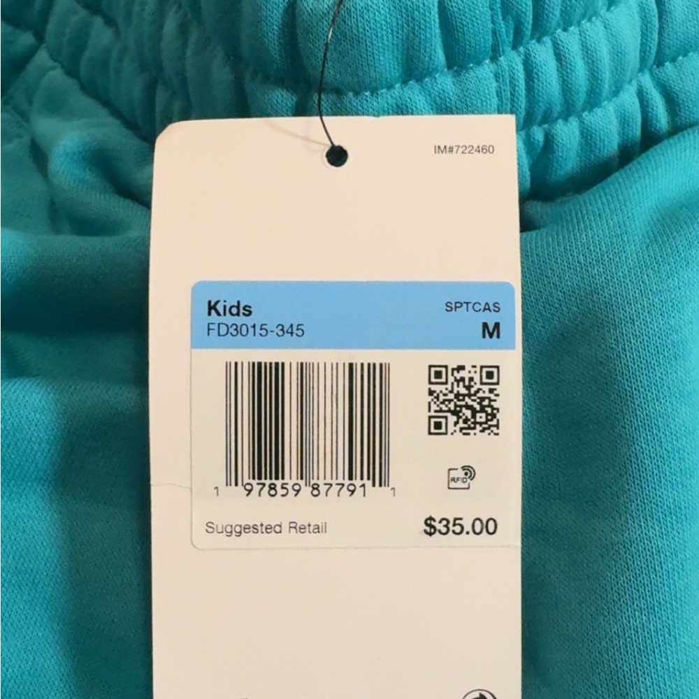 Nike Kids Turquoise Casual Bottoms